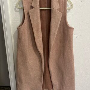 Sleeveless Pink Vest
